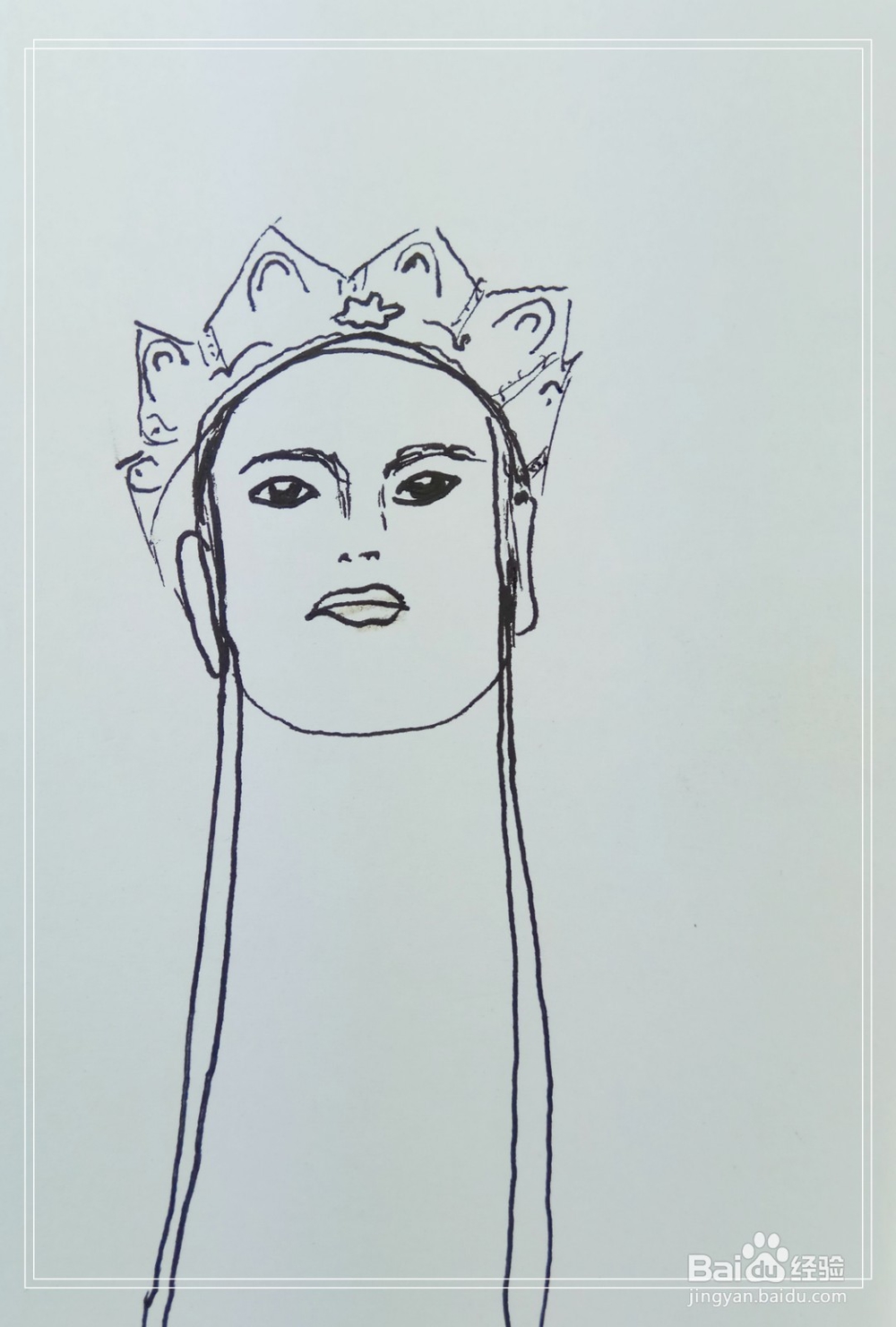 怎样画钢笔画唐僧