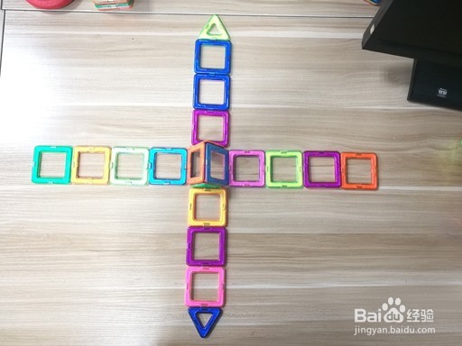 磁性玩具磁力提拉积木教程教学图解——潜艇