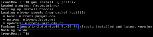 如何在Linux下安装邮件服务器Postfix