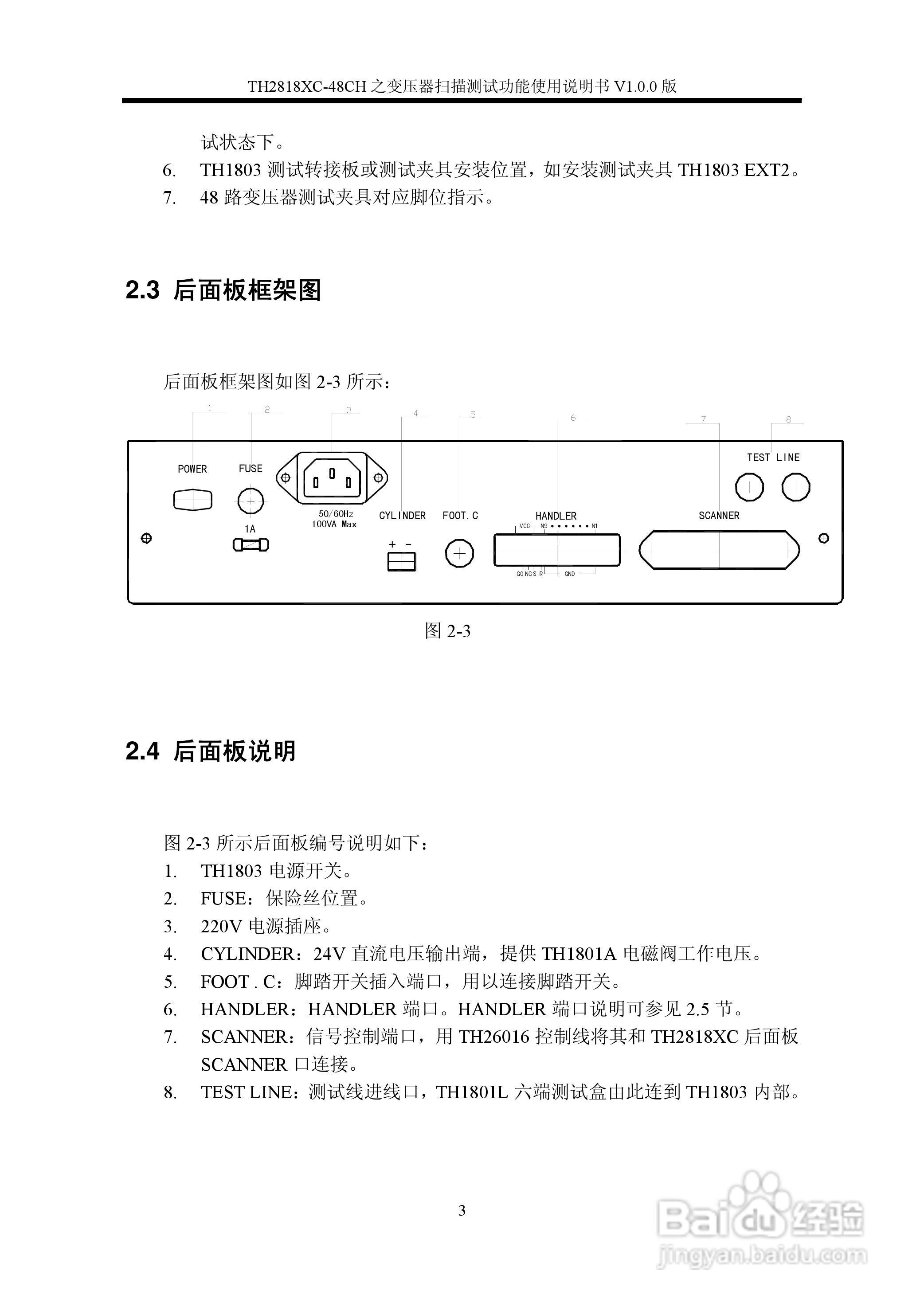 锦流源电子TH2818XC-48CH变压器说明书:[1]