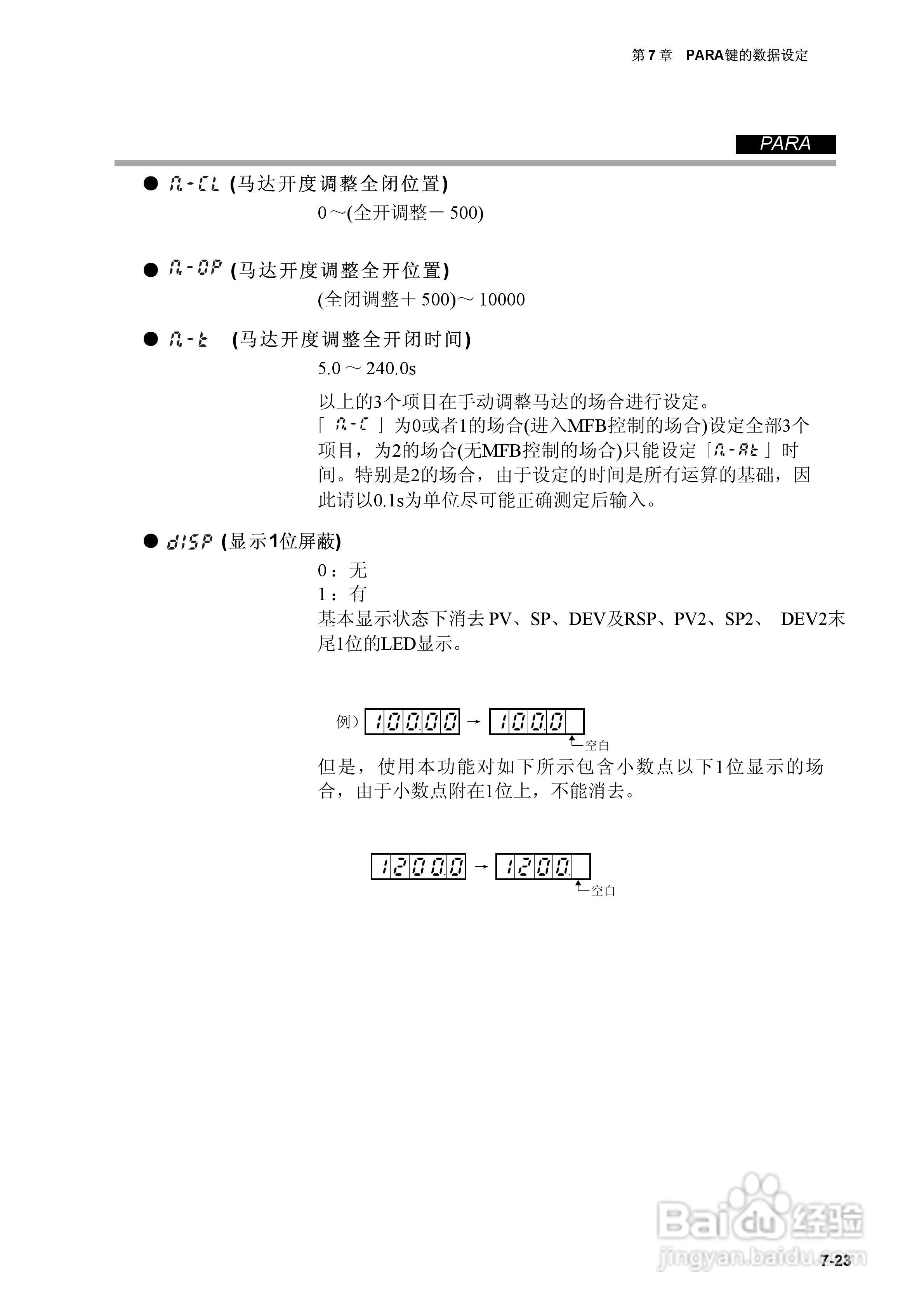 日本山武指示调节器SDC40A使用说明书:[9]