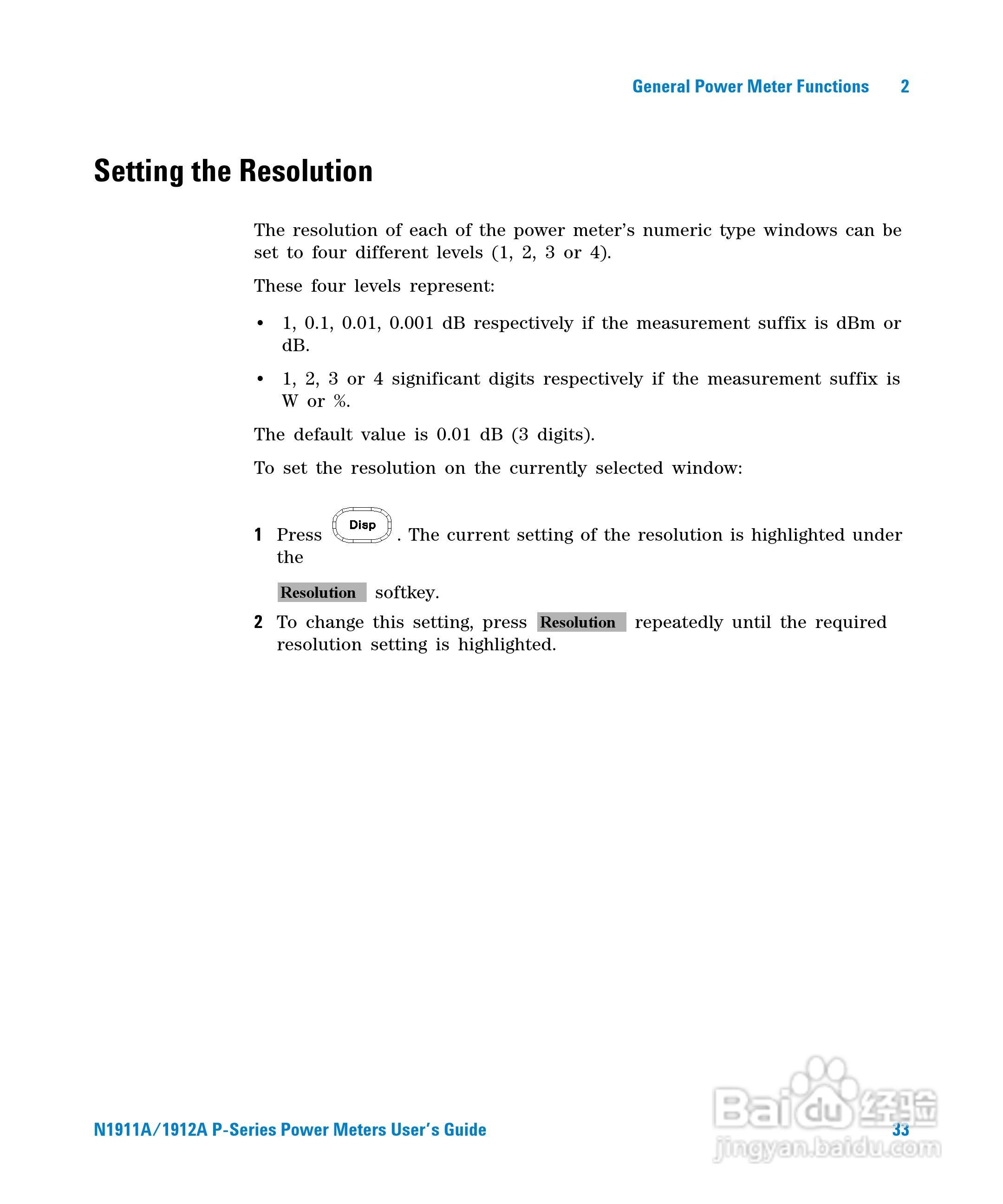 N1911A功率表使用手册:[6]