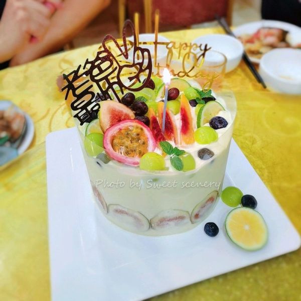 无花果慕斯蛋糕