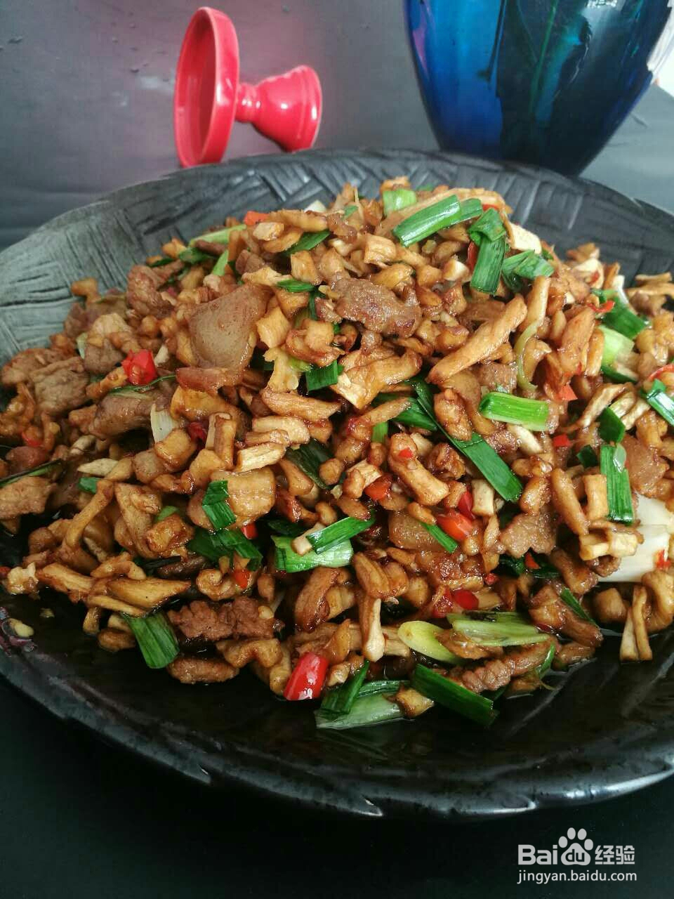 美食萝卜干炒肉的做法