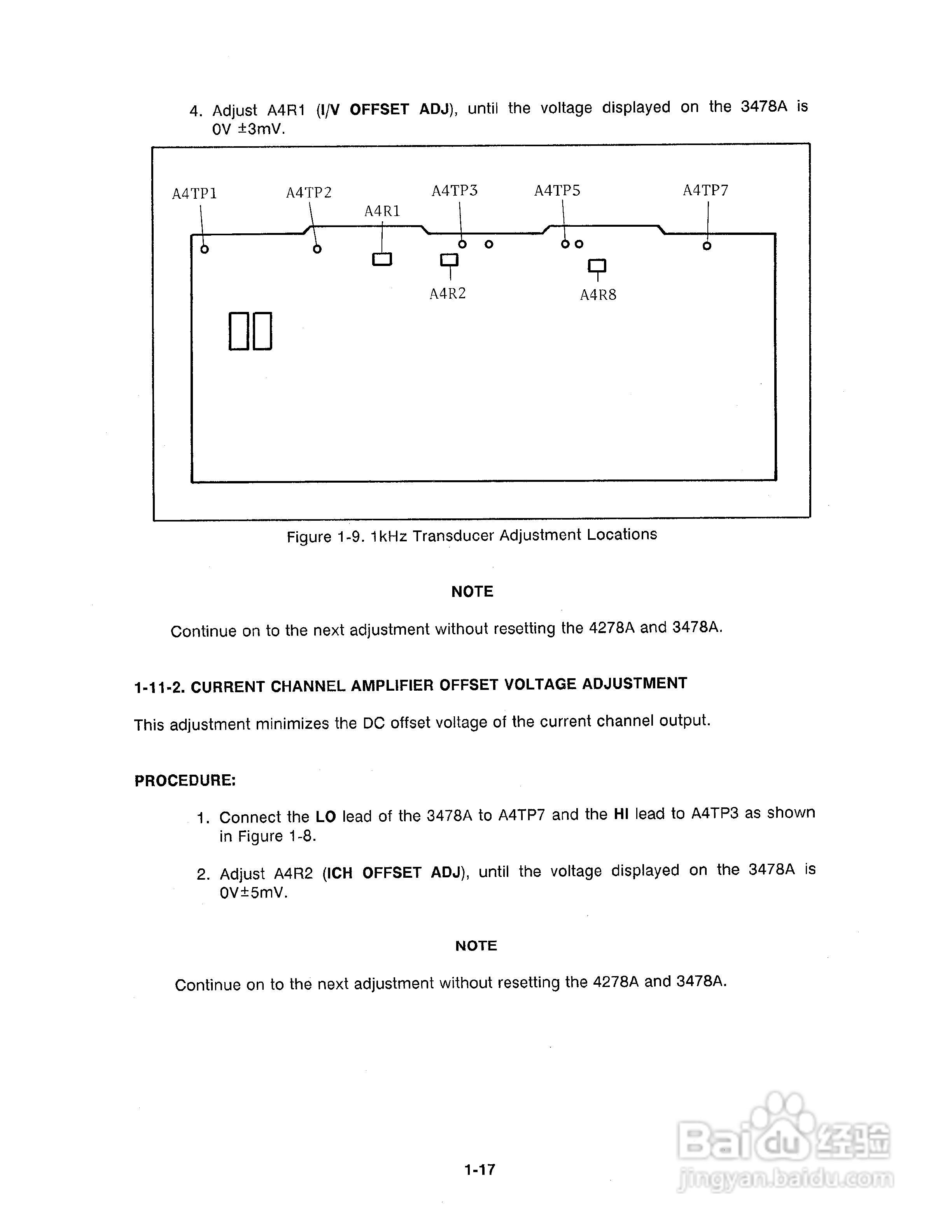 HP 4278A测试电桥使用说明书:[4]