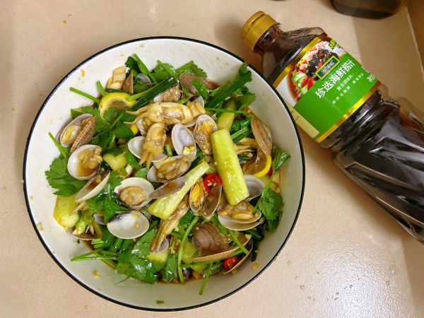 凉拌青瓜小海鲜