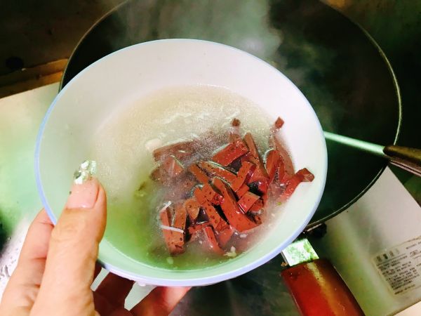 羊肉羊血粉丝汤