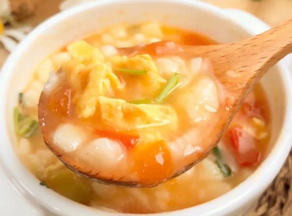 山药缤纷疙瘩汤