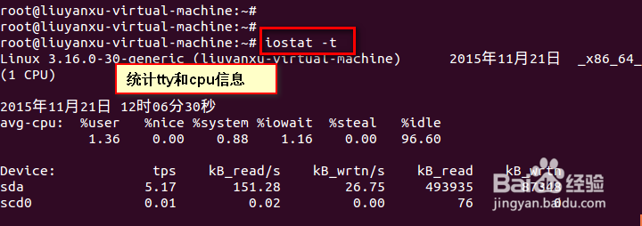 iostat监控工具使用教程