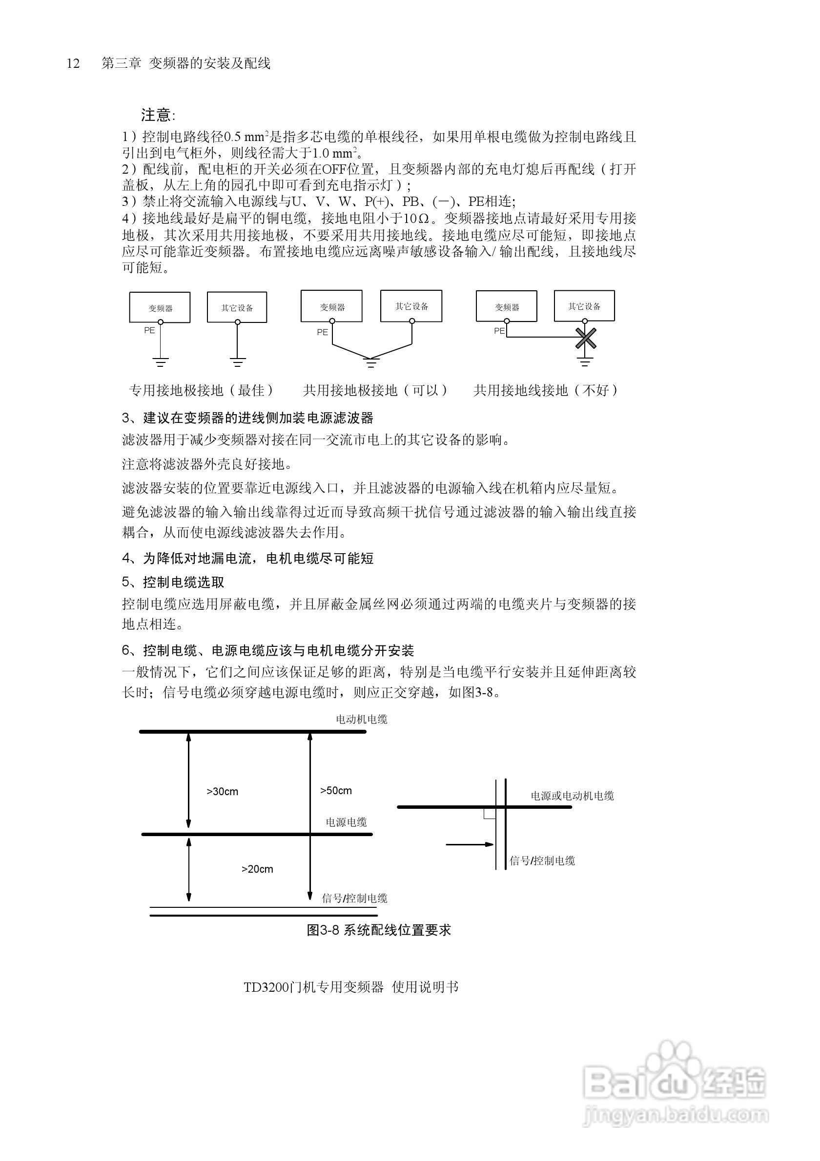 艾默生的门机控制器TD3200说明书:[2]