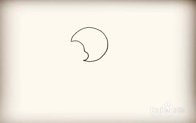 简笔画画可爱公鸡