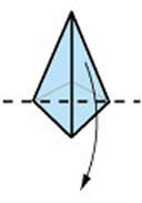 手工百合花折叠教程