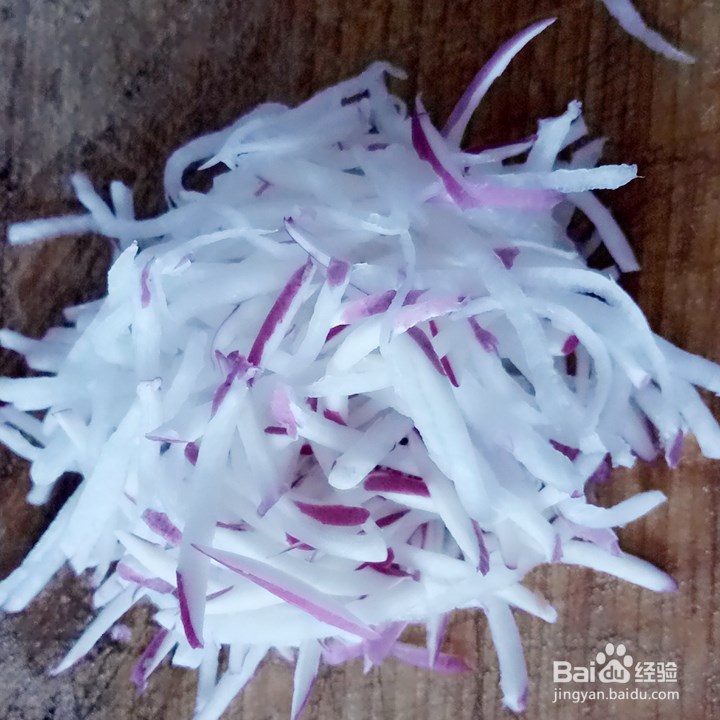 爽口萝卜的做法