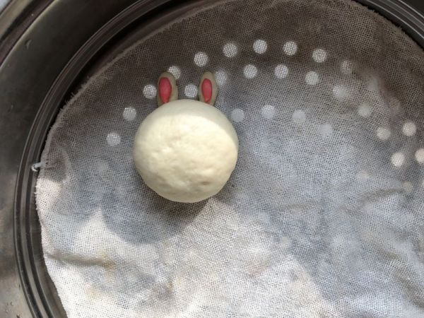 可妮兔豆沙包#福临门暖冬宴幸福面#