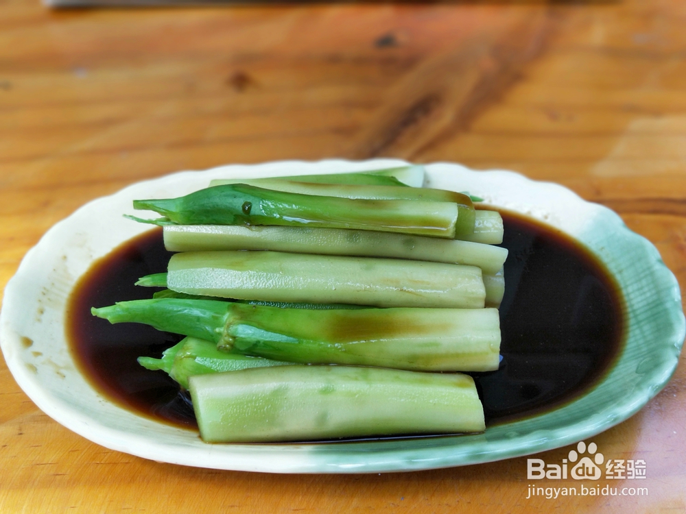 香气满满的蚝油芥兰