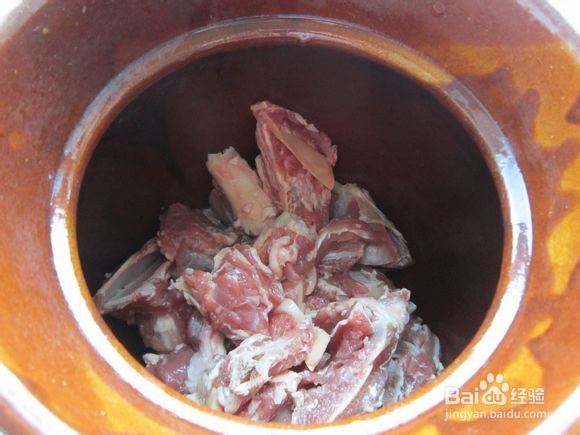 清炖羊肉制作方法
