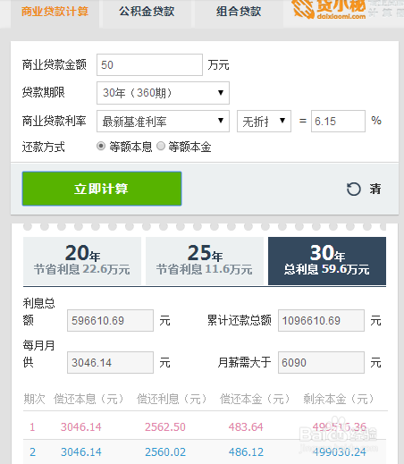 如何计算房贷还款额度 房贷还款的计算方法