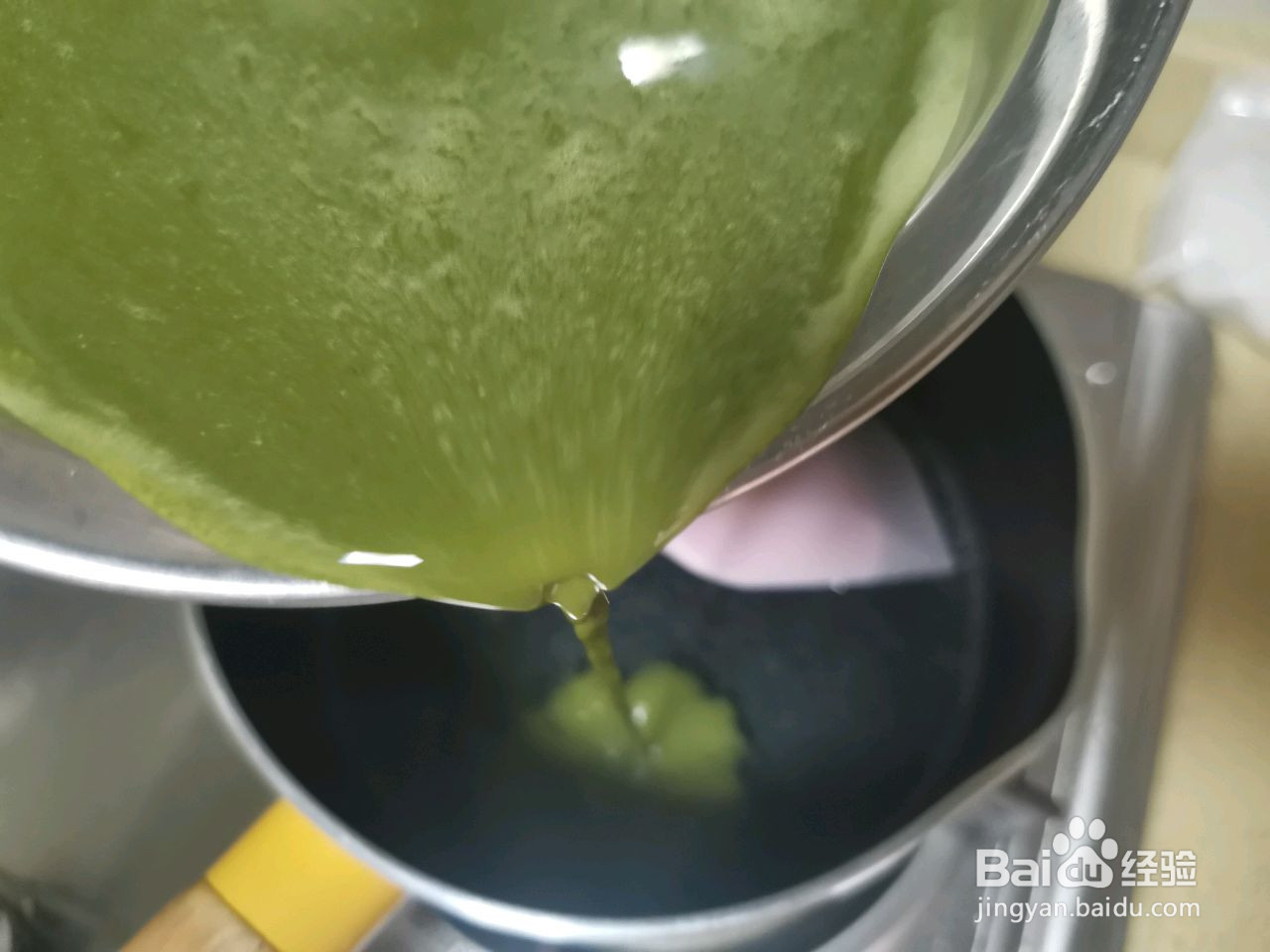 抹茶千层糕马蹄糕的做法