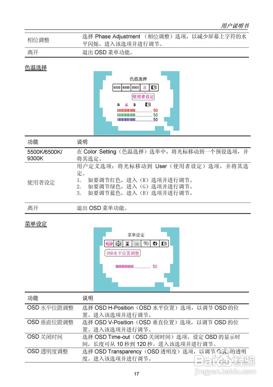 瀚视奇HC174A-BB液晶显示器驱使用手册1.0版:[2]