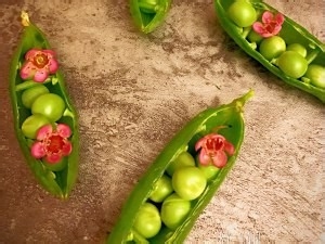 食补佳品豌豆船的做法