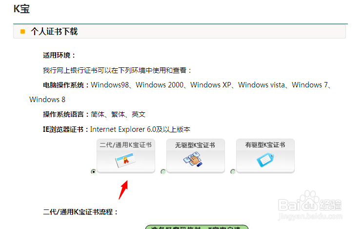 网银电子证书下载与安装