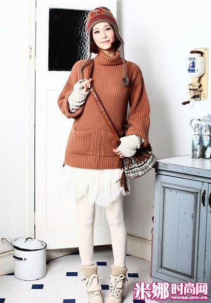 怎样在冬日穿出时髦混搭层次感
