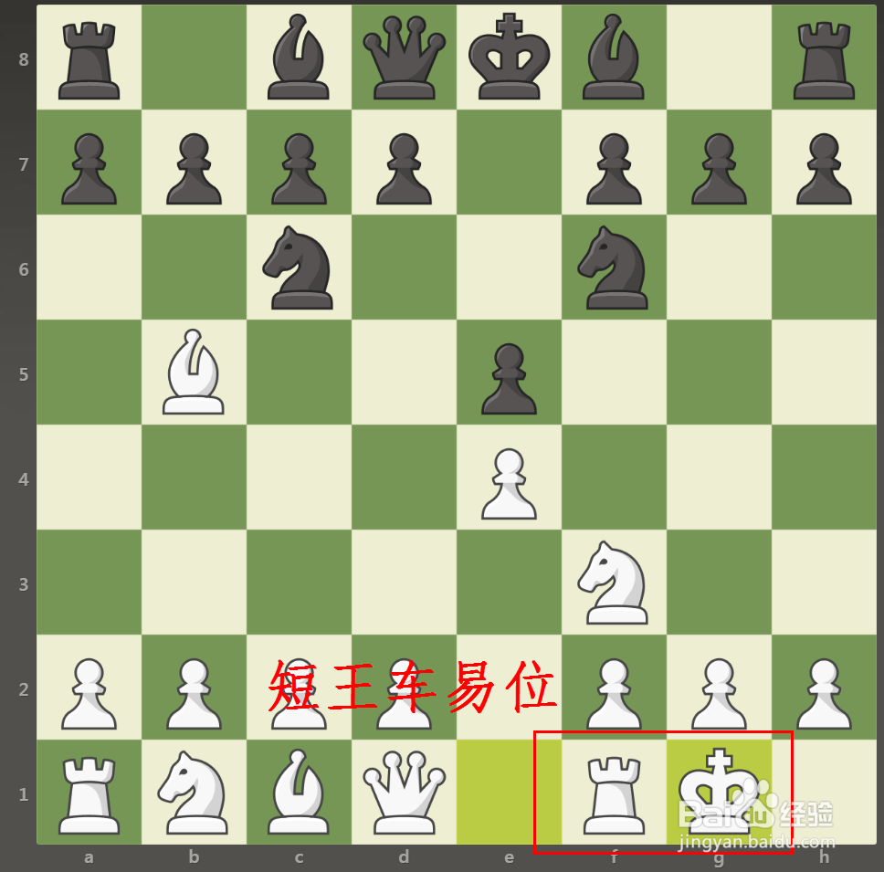 国际象棋入门实用教程之走子规则