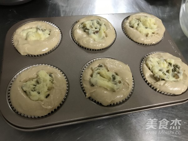 朗姆酒葡萄干奶油玛芬 麦芬