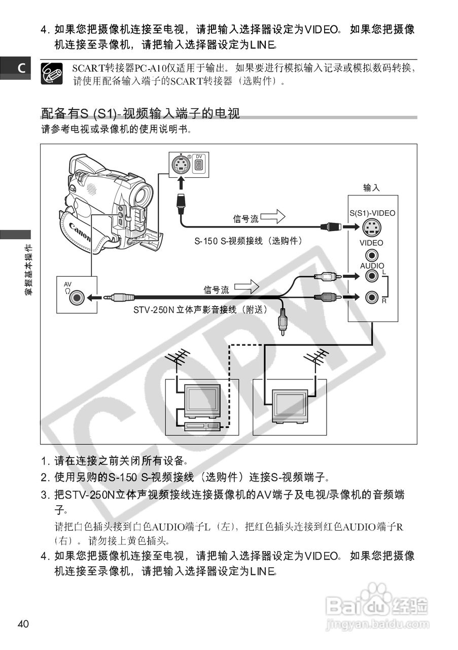 佳能MV650i数码摄像机使用说明书:[4]