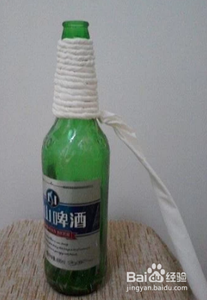 啤酒瓶子做的创意手工