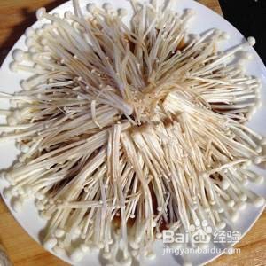 油泼金针菇怎么做