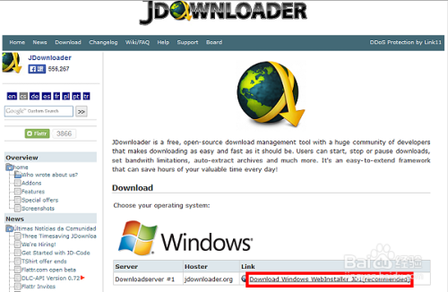 怎样下载安装jdownloader 百度经验