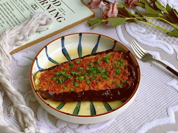 秒杀烧烤摊蒜蓉烤茄子