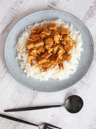 照烧豆腐盖饭