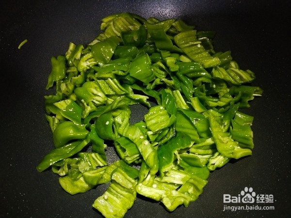 青椒炒肉丝的制作教程