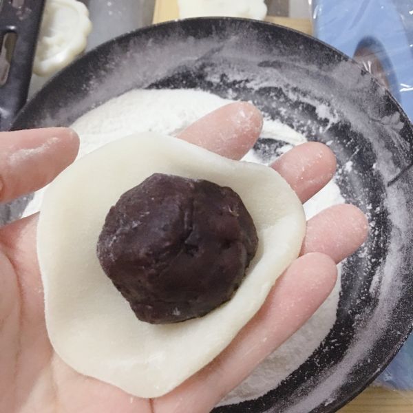 豆沙冰皮月饼，传统口味！