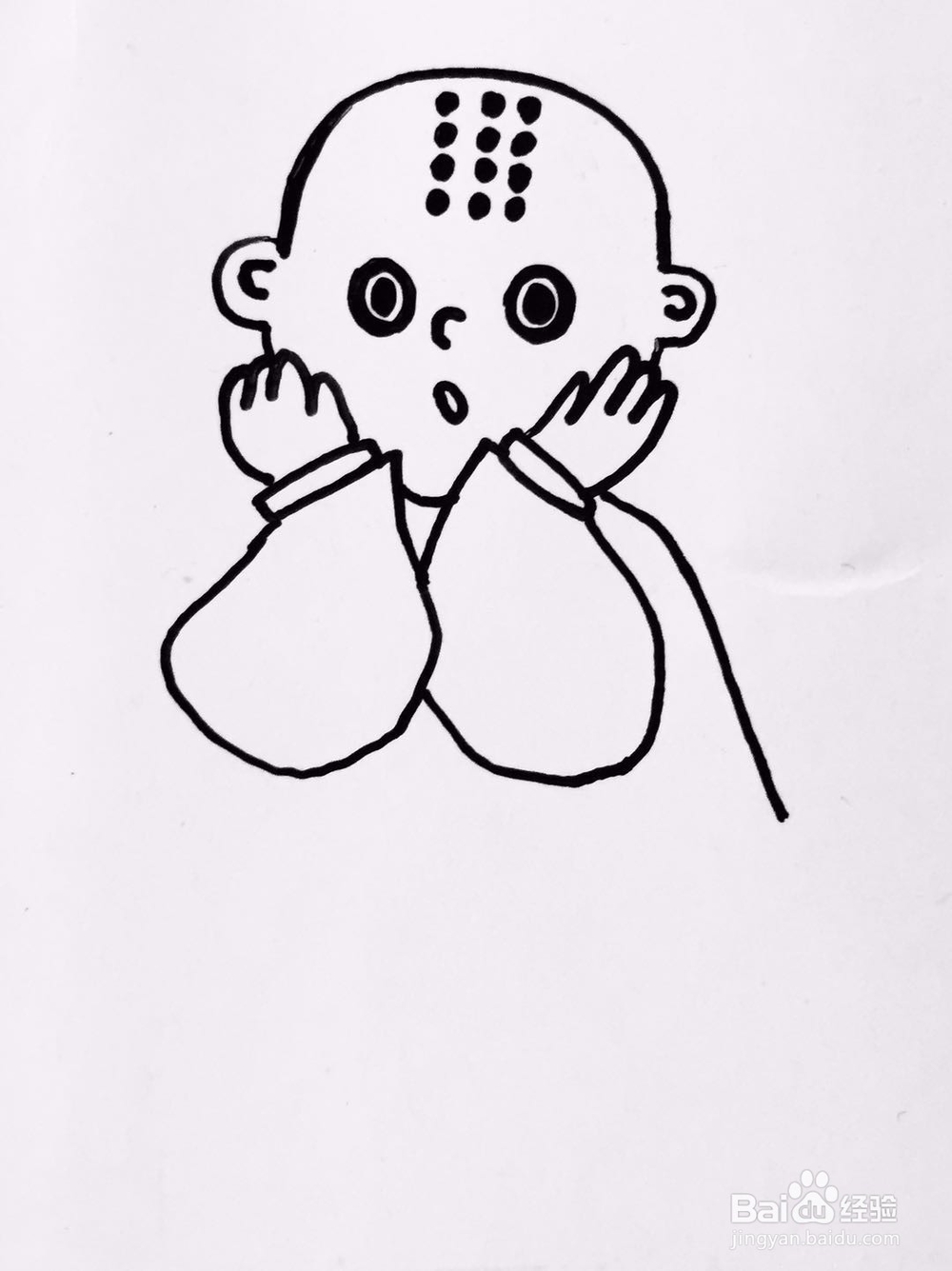 茉莉漫画之发呆的小和尚