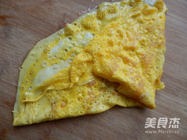 黄瓜鸡蛋皮凉拌荞麦面