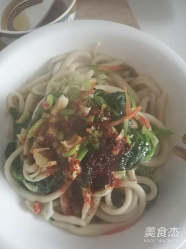 油泼棍棍面的做法