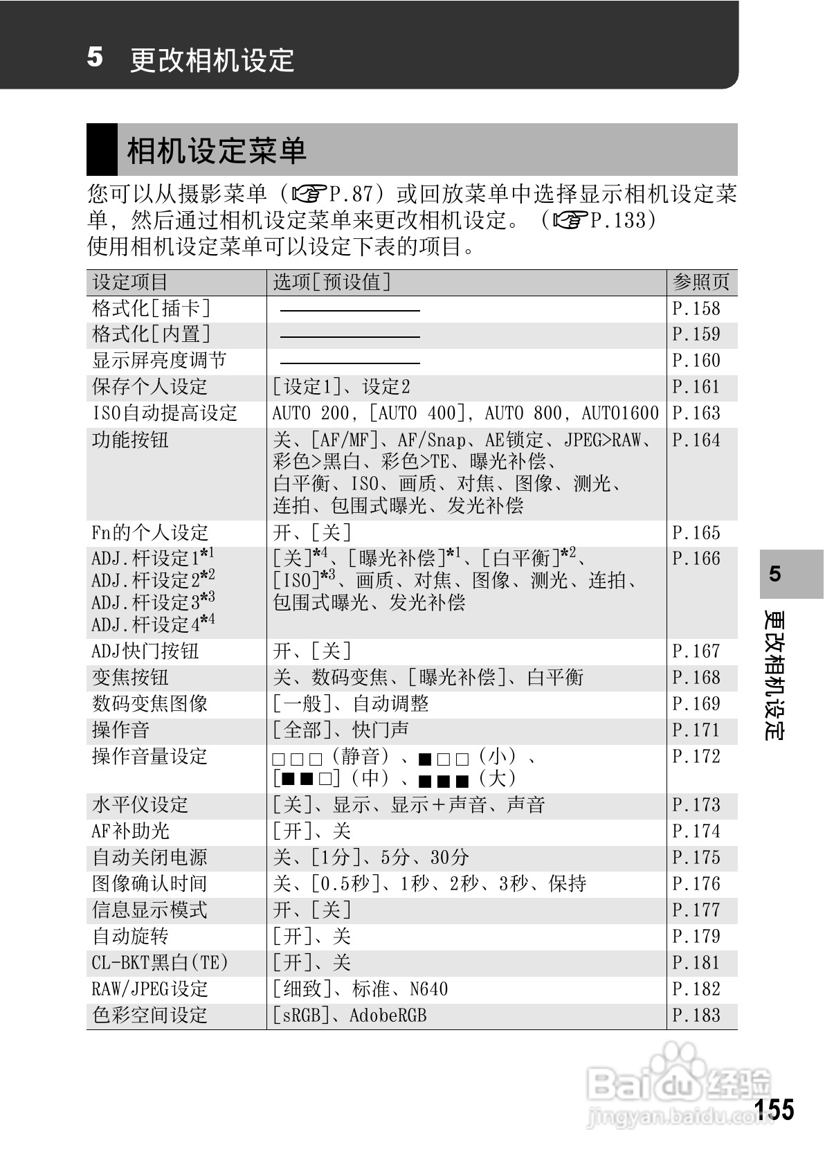理光GR DIGITAL II数码相机简体中文版说明书:[16]