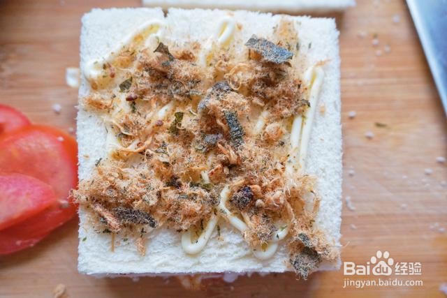 家庭自制小龙虾三明治