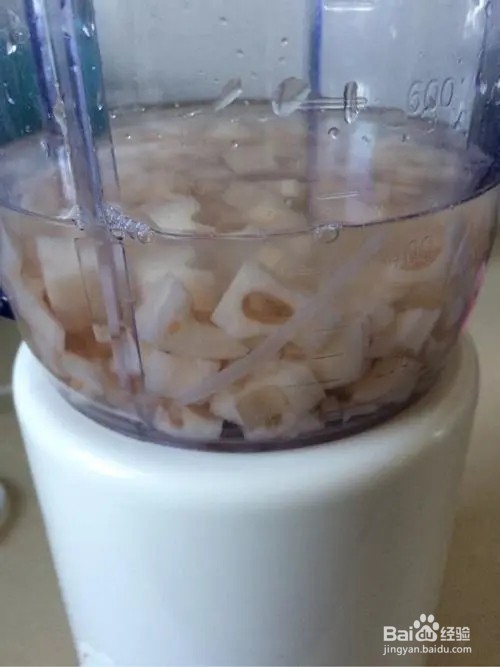 鲜藕白萝卜汁