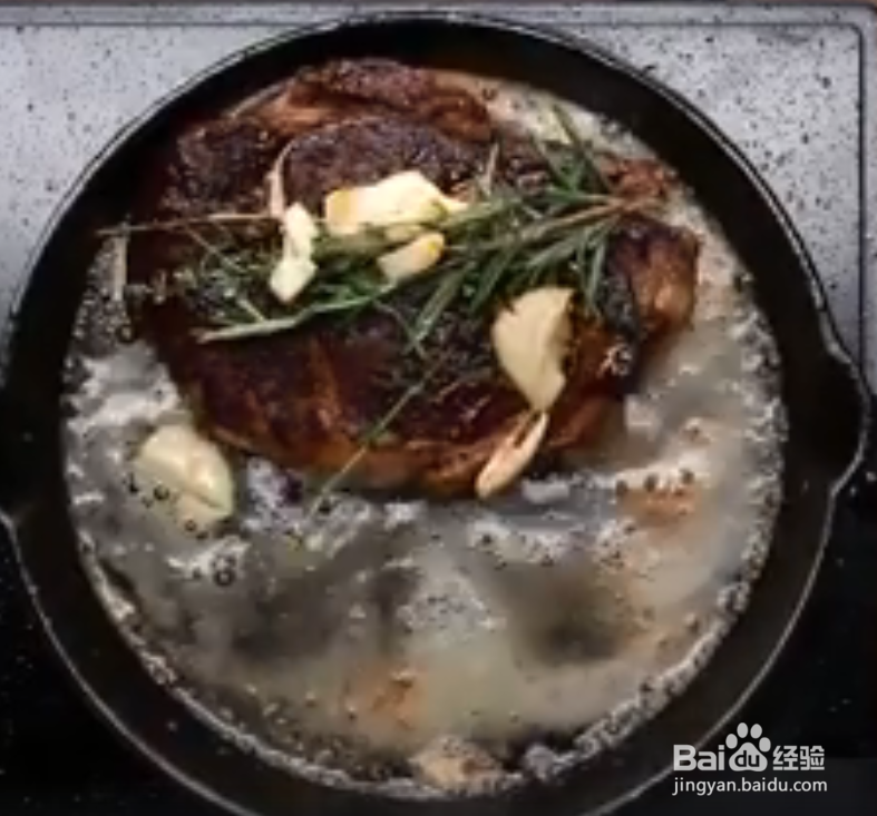 美味的煎烤牛排