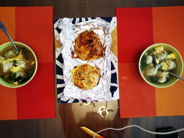 爆浆香蕉芝士手抓饼