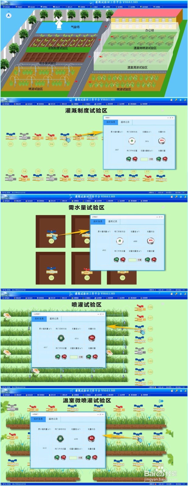 灌溉自动化系统（微灌喷灌滴灌自动化试验站）