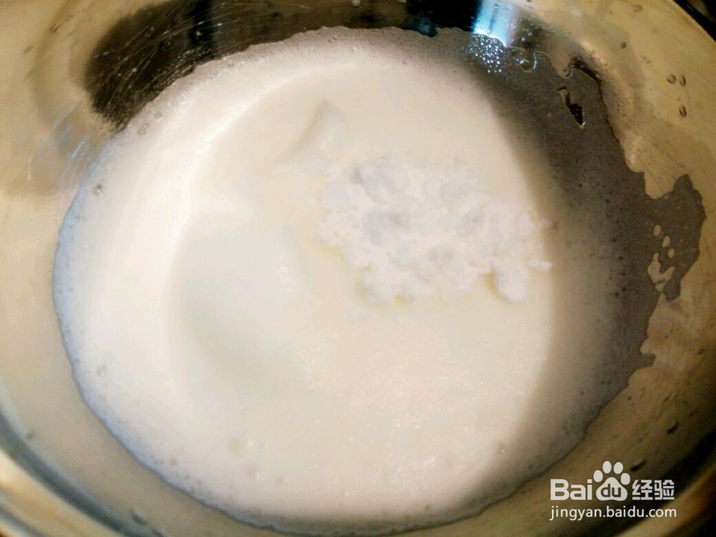 8寸戚风蛋糕的做法