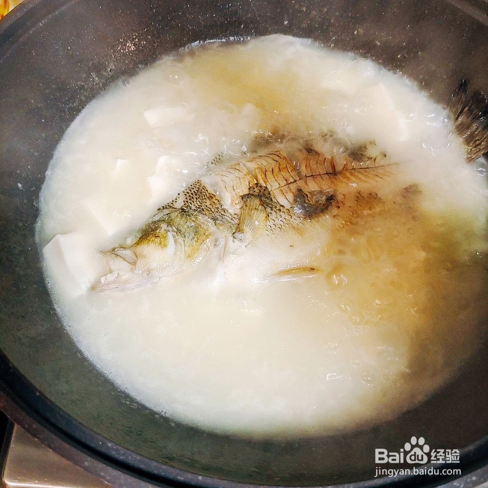 鲈鱼豆腐汤的做法