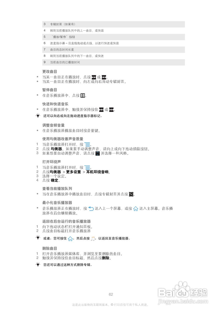 索尼(爱立信) Xperia P LT22i手机说明书:[7]