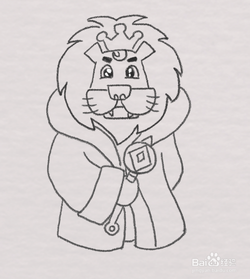 狮子国王怎么画