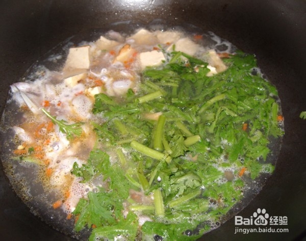 乌鱼豆腐花的做法